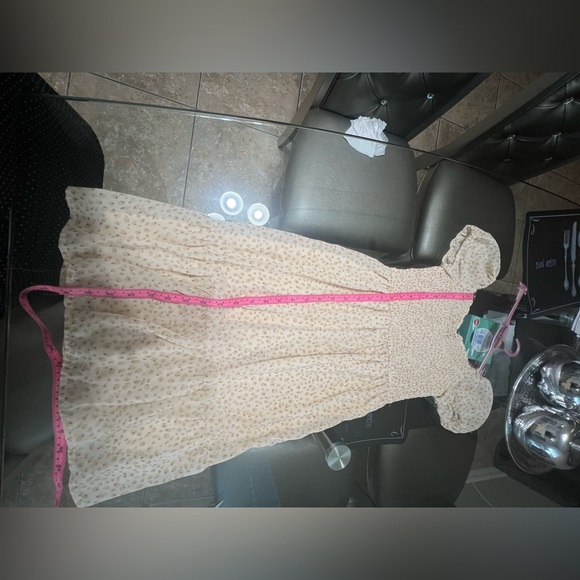 Jessica Simpson Cream Puff Sleeve Sundress - Picture 4 of 4